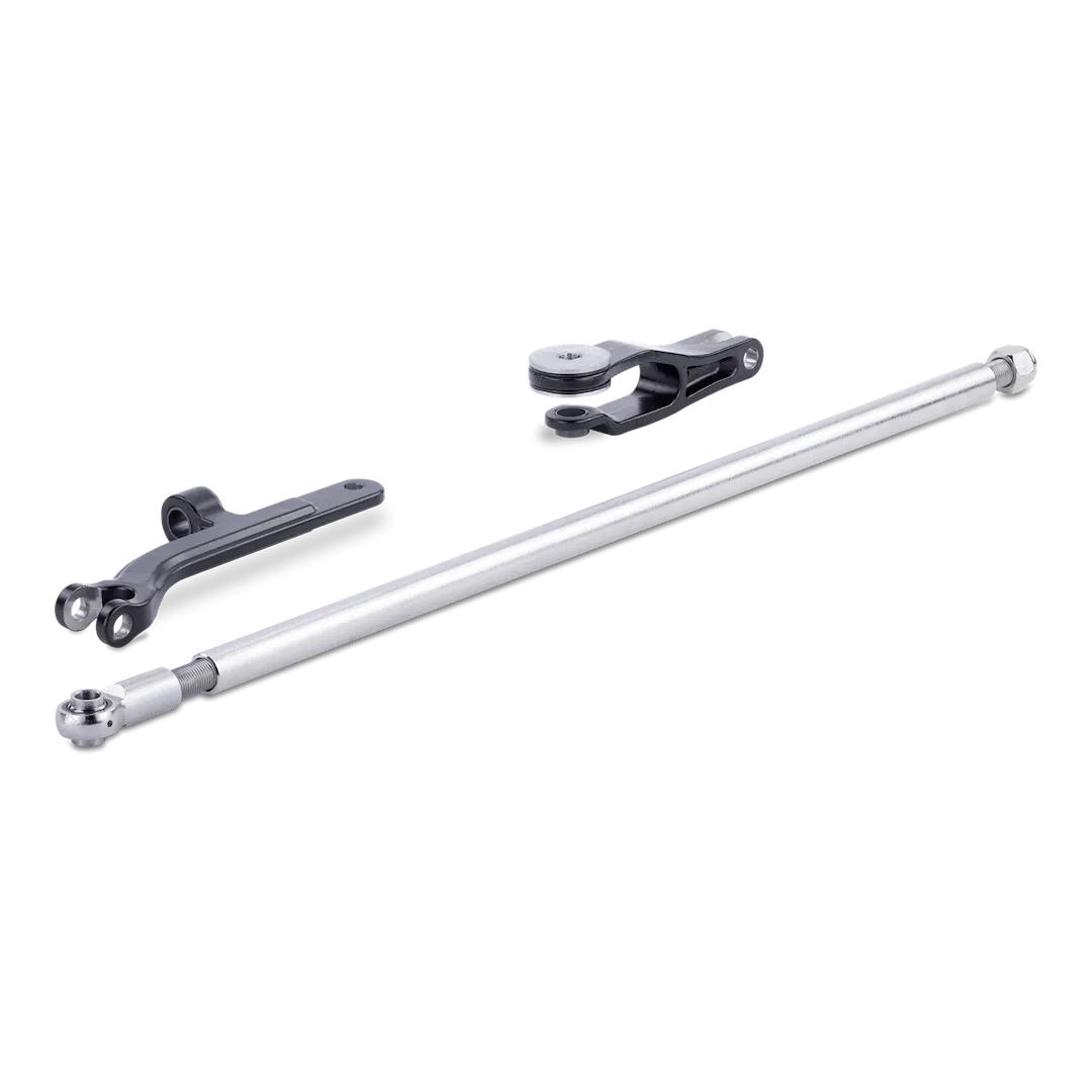 HO6001 – SEASTAR Boat Steering System Tie Bar Kit, Single Cylinder Aluminum Body With Stainless Steel Rod Ends With M...